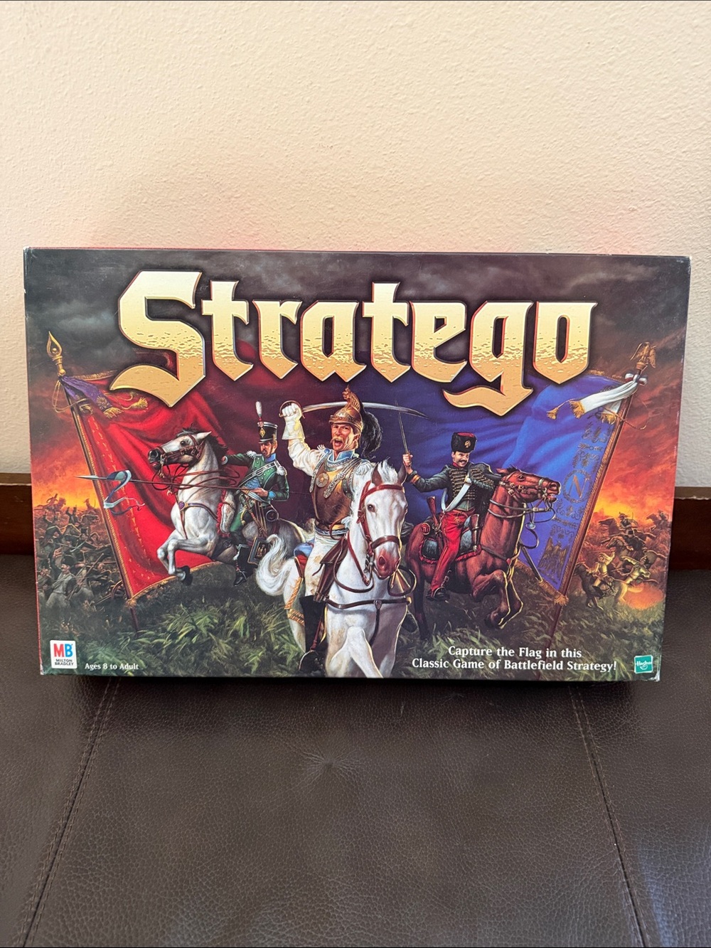 Vintage 1999 Stratego Board Game - Classic Military Battlefield Strategy Edition